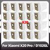 Kompatibilní pro Xiaomi X20 Pro Náhradní hlavní boční kartáč HEPA filtr Mopovací podložky Prachové sáčky Náhradní díly Příslušenství