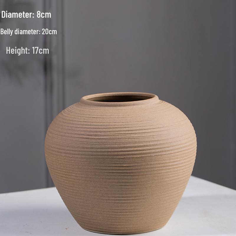 Nordic Ceramic Hydroponic Vase for Home Decor - Living Room Flower Arrangement and Dining Table Ornament