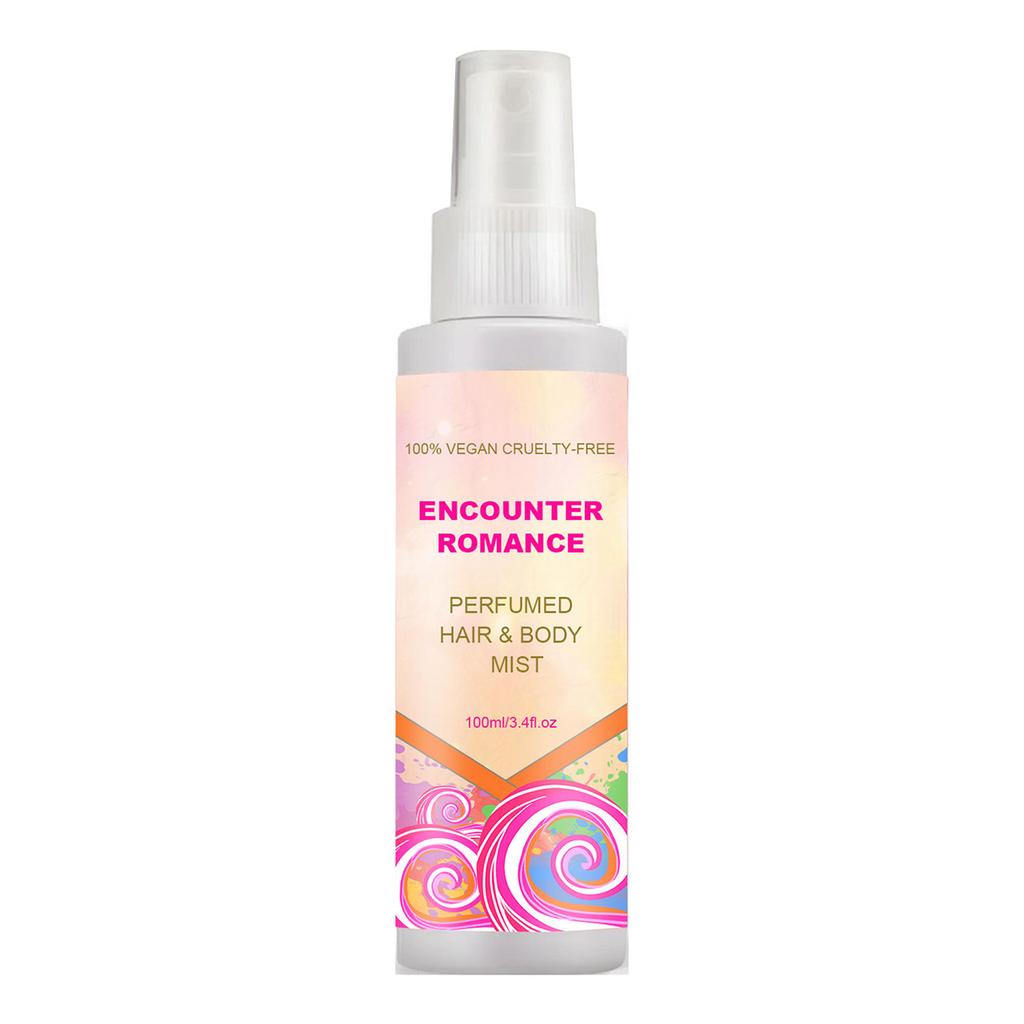 Long Lasting Perfume Spray for Body Hair and Clothing Elegant Fresh Fragrance Mist Alcohol Free Deodorizing