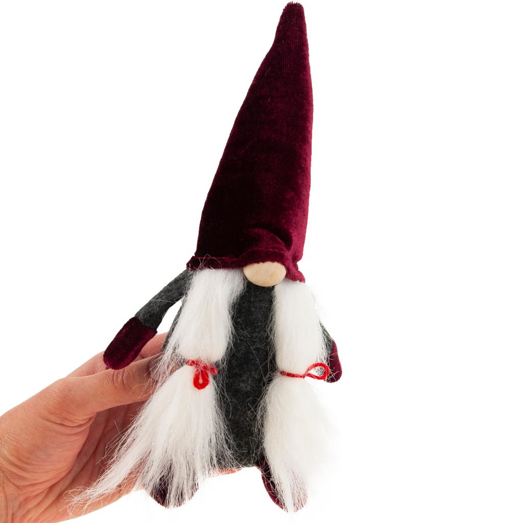 TG63073 Santa Claus Beard Dwarf Large 35cm Gnome Christmas Tree Ornament Decoration