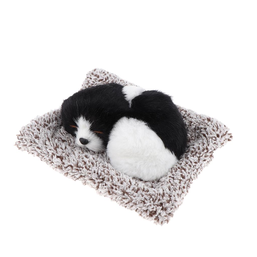 Adorable Stuffed Kid Toy Animal Dog Pet Model Home & decor - Border Collie