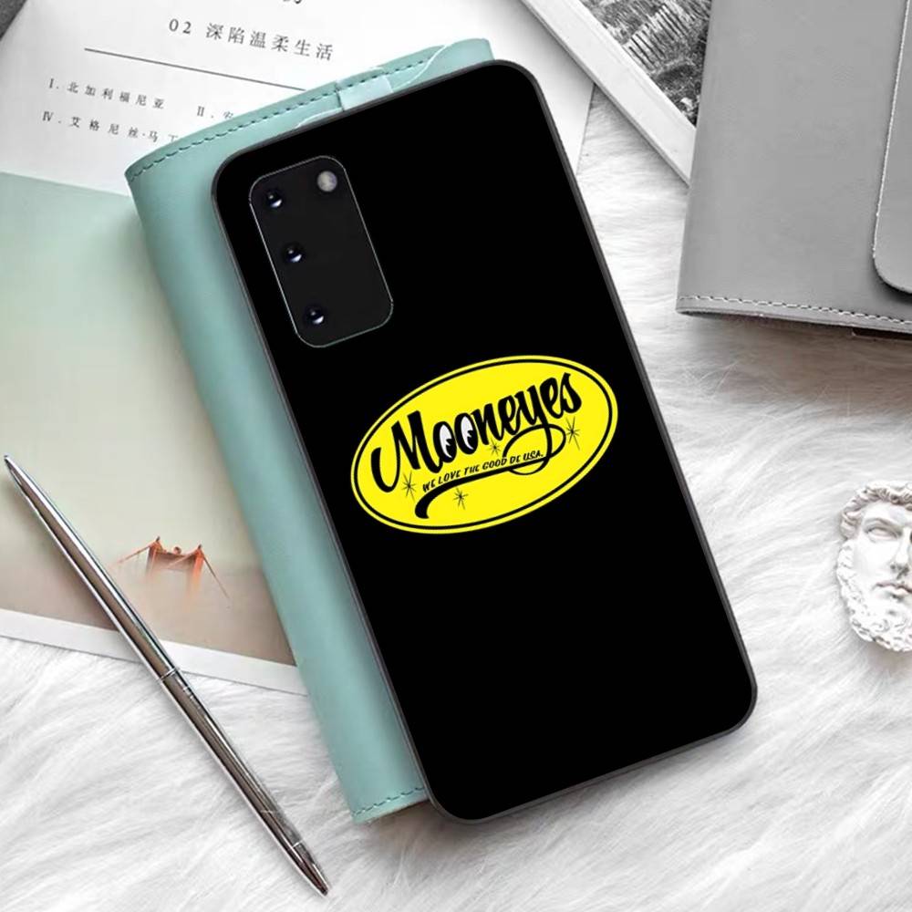 Mooneyes Print Phone Case For Samsung S 24 Fe 25 Ultra Plus 20 Lite 21 30 23 24 22 Ultra 5G Fundas