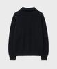 NOIRER Oversized Heavy Polo Knit (Black)