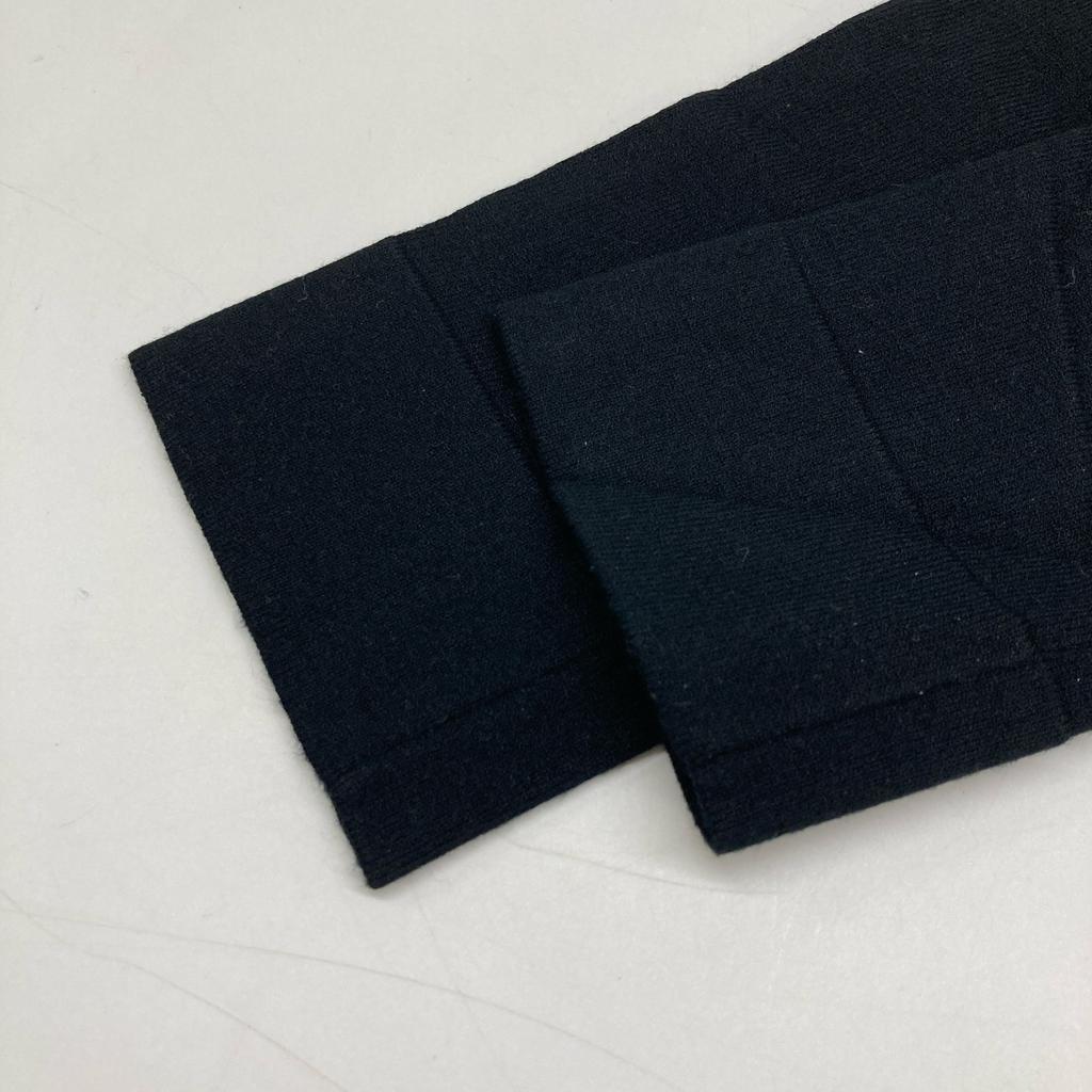 YOKOCHAN [Good Condition] YCN-416-041 Lace/knit crew neck knit tops 36 blackUsed