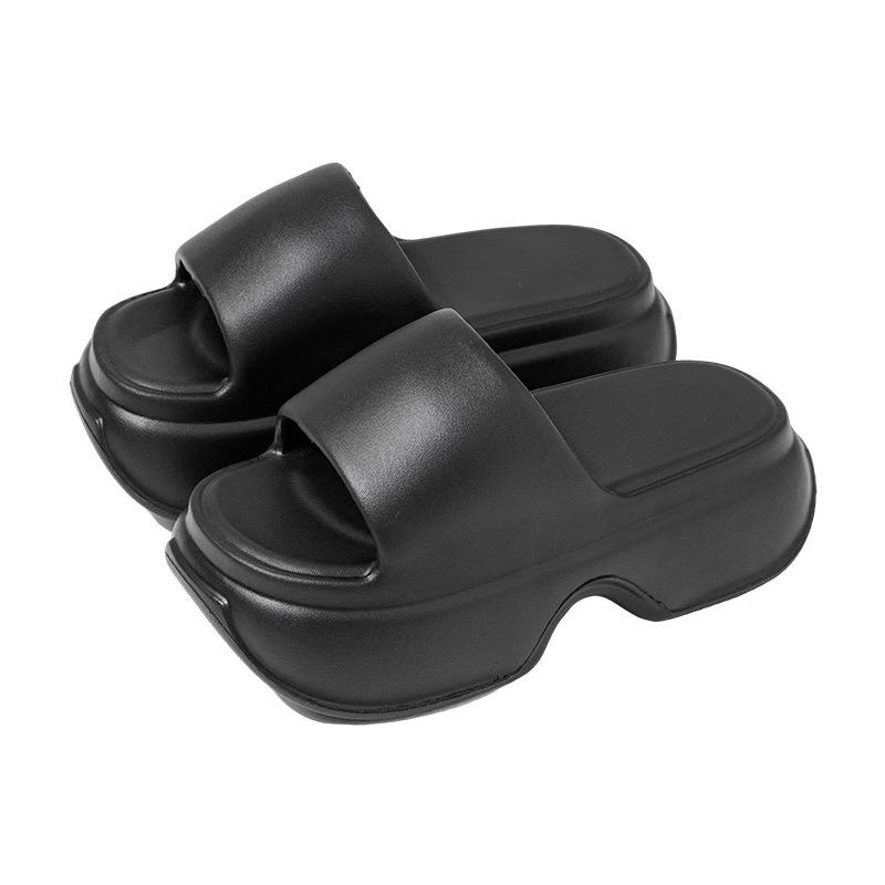 EVA slippers women's thick bottom indoor home simple fashion height increase soft bottom tide wear summer cool slippers