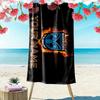 New Zealand Warriors Print Beach Towel, Large Soft Quick Dry Towel for Beach Camping Swimming