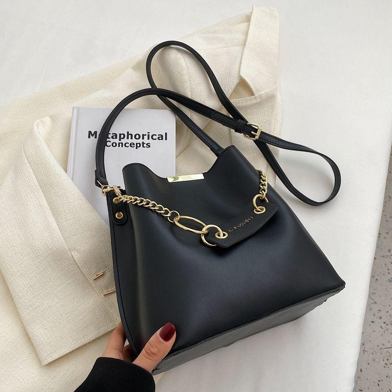 

Women s Bag Advanced Texture Large Capacity Versatile Tote Bag Black