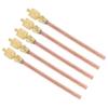 10PCS Access Service Valves High Strength Brass One Way Air Conditioner Charge Needle Valve Replacement