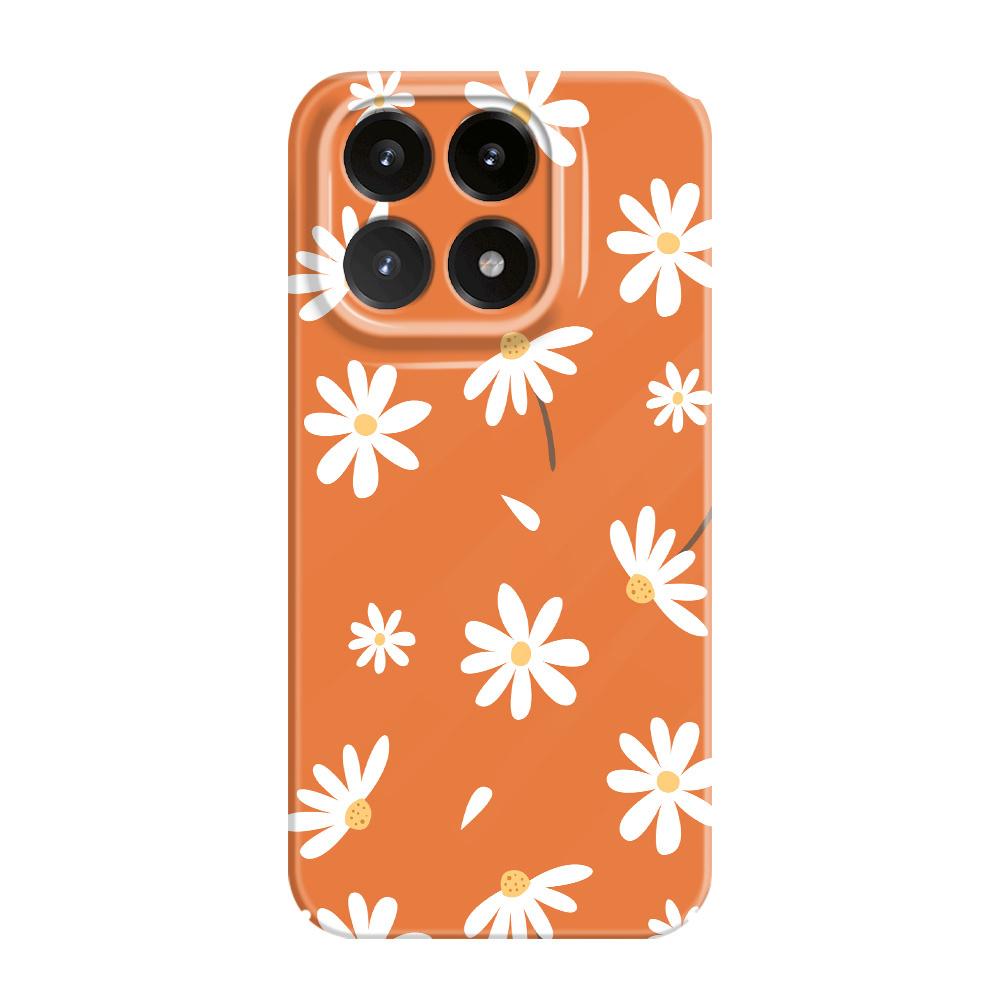 Simple Daisy Phone Case For Xiaomi 15 15T 14 14T Pro Film Hard Cover