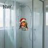 Decorative Glass Film for Home Christmas Bird Static Window Stickers, PVC Waterproof Decals Creative Holiday Gift Friends Doors, Removable Stickers