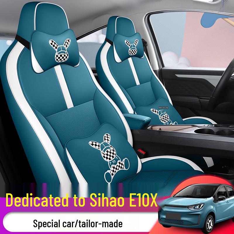 2023 Sihao Fairy e10x Lavendel Vierblättriges Kleeblatt Autositzbezug 200km Edition