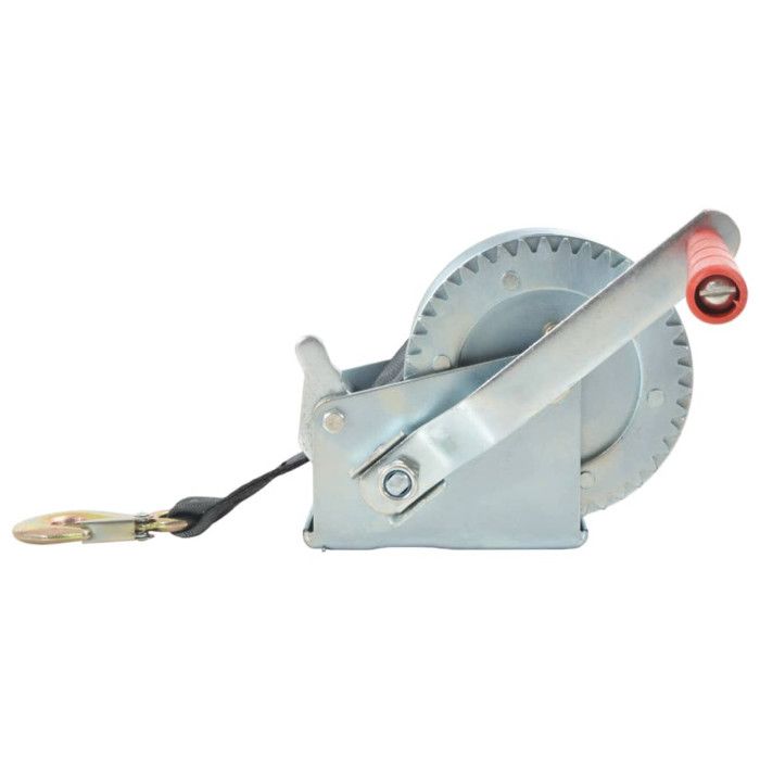 VidaXL Hand Winch with Strap 540 Kg