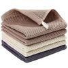 Dishcloth Kitchen Cloth Waffle Cotton 3434cm Towel (AntibacterialDeodorizing) Absorbent Quick-Dry Cleaning School Use Hotel Specification Commercial 5