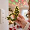 Lampă de Proiecție Brad de Crăciun pentru Decorul Casei de Sărbători, Iluminat Festiv Interior și Exterior