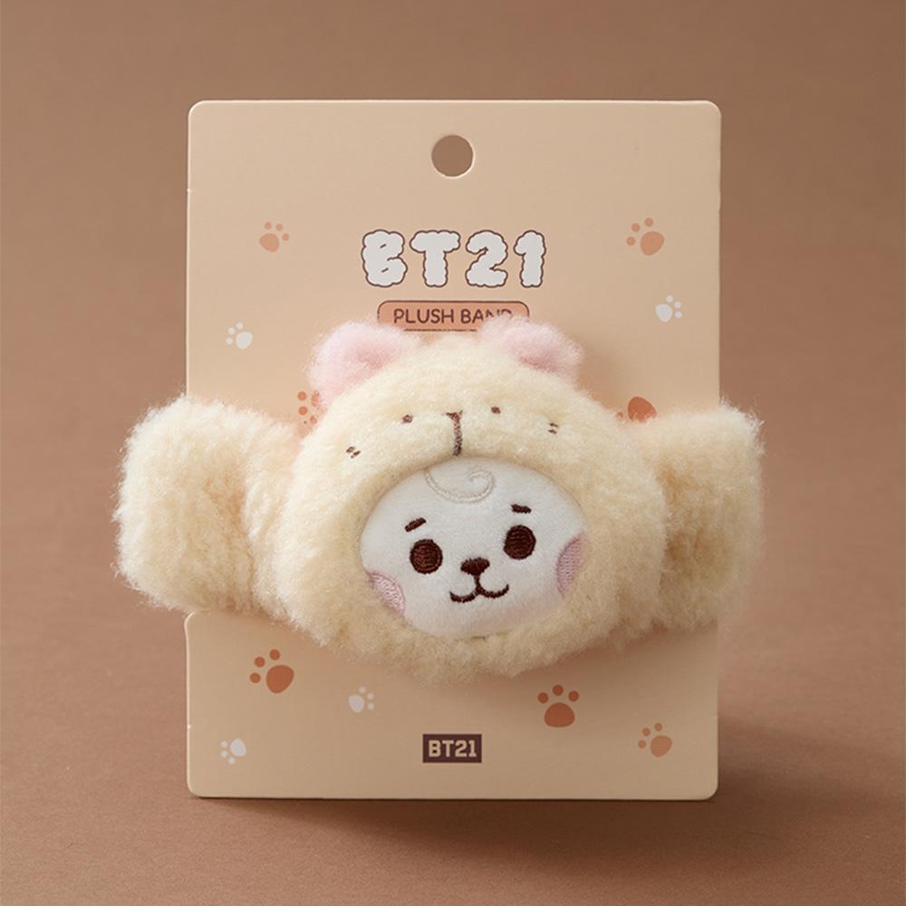 BT21 RJ BABY More Fluffy Face Plush Headband