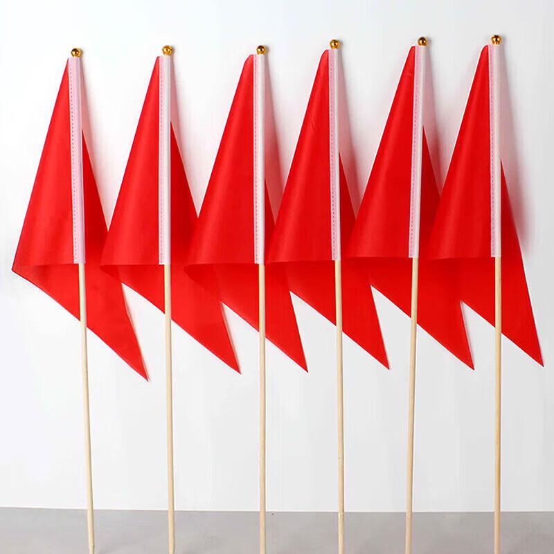 Ground Insertable Small Red Training Flags