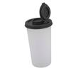 Salt Shaker Anti Spill Damp Proof Pepper Dispenser Plastic Seasoning Jar with Sealed Lid for Home Camping Picnic