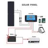 100W Flexible Solar Panel & Controller Kit - 2pcs Photovoltaic System Set