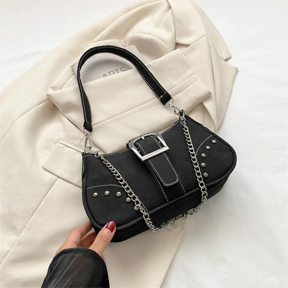 Fashion Women's Handbags Stars Pattern Cool Girls Underarm Bag Female Tote Purses Shoulder Bags