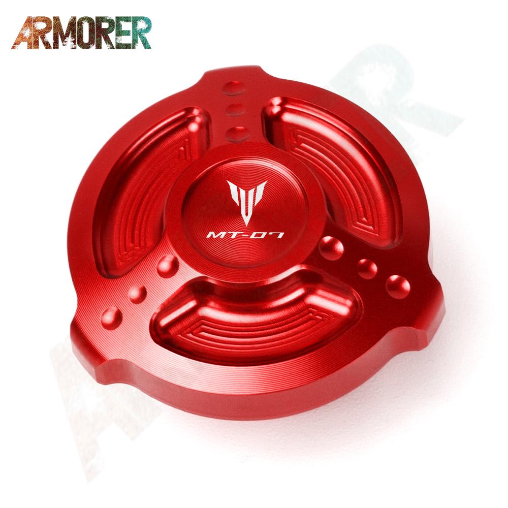 MT 07 Motorcycle Crankcase Cap Engine Oil Filler Screw Cover Plug Accessories For YAMAHA MT07 MT-07 2014 -