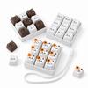 Cartoon Keycaps Keycap Keychain Cat Pattern Pinch Toy Creatve Decompression Toy  Students