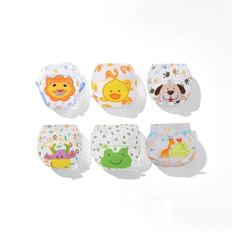 Baby Training Pants Study Diaper Underwear/Infant Learning Panties/Newborn Cartoon Diapers