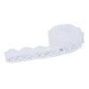 1pcs 20 Yards Length Cotton Lace Trim 2cm Width Scalloped Lace Edge  For Curtain Decoration