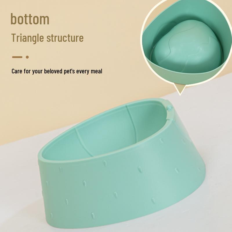 Non-Slip, Drop-Resistant Pet Bowl for Cats & Dogs - Universal Feeding Bowl