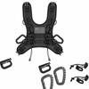 Motorcycle Fuel Tank Bag Base Vest Portable Motorbike Tank Bags Mounting Kit for Universal Off-road Motorcycle Fuel Tank Pack