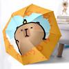 1PC Sky Capybara Automatic Open/close Umbrella with 8-Rib Structure for Women/Men, All-Season Use - Fashion Lovers Yy250919052