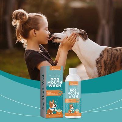 Hundemaulgeruch Wasserzusatz 100ml Hundezahnreiniger Spülung Wirksamer Hundezahnreiniger Spülung Natürlicher Zahnreiniger Erfrischer Für