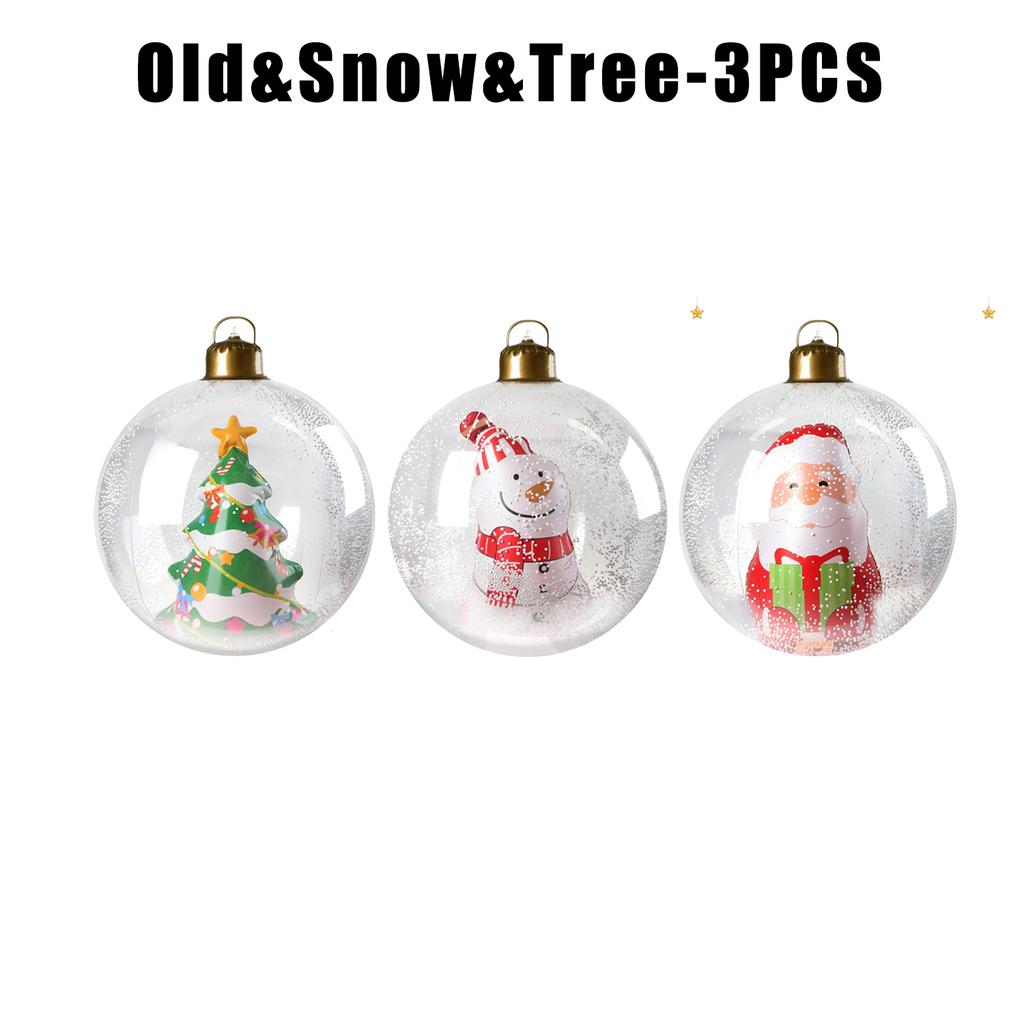 Giant Christmas Ball Santa Claus Outdoor Inflatables PVC Decorated Ball Xmas Blow Up Ball for Garden Christmas Holiday Decor