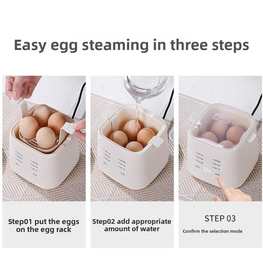 Appointment Time Electric Egg Cooker Digital Display Egg Steamer Multi Function Egg Boiler  Office