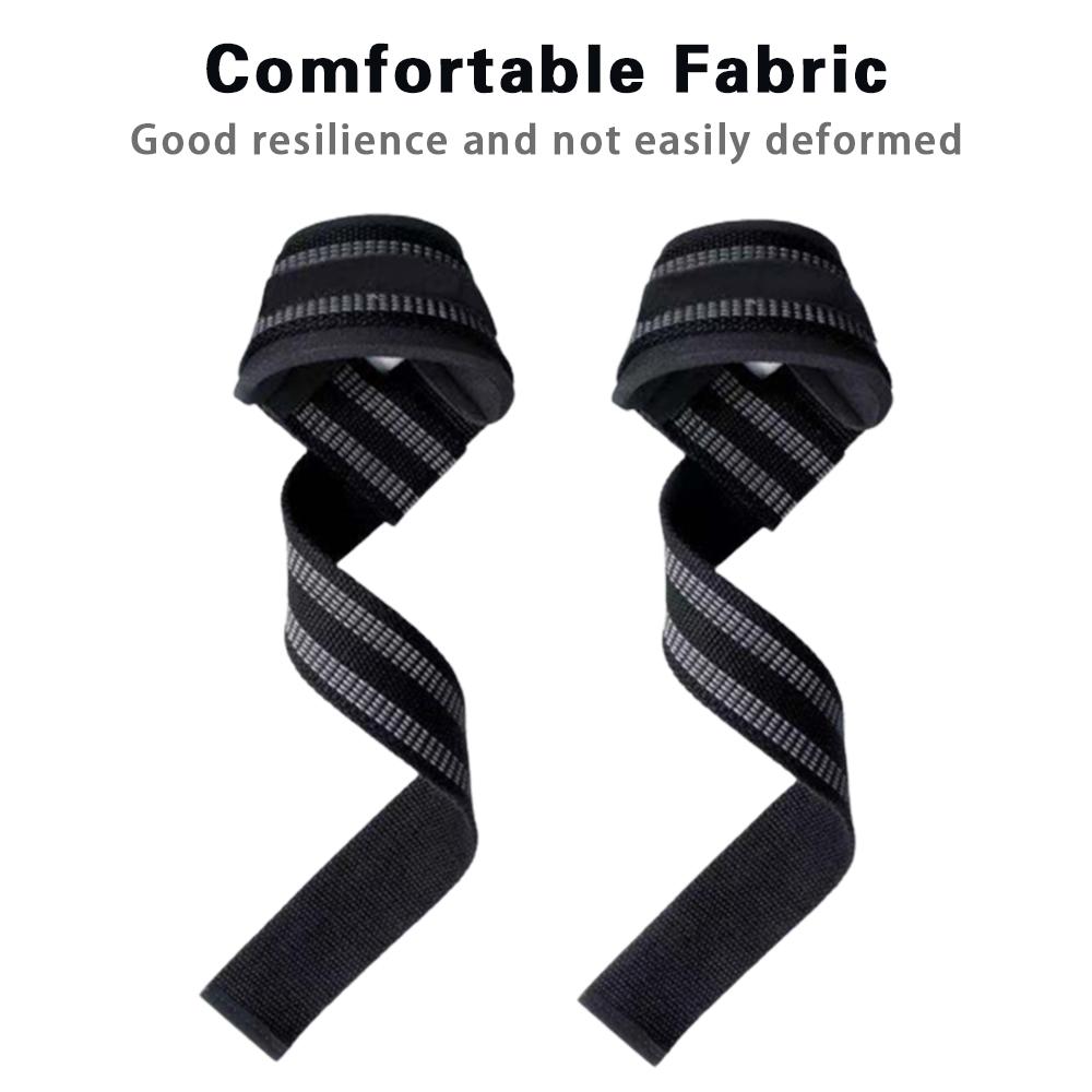 Lifting Straps Gym Fitness Gloves Anti-slip Hand Wraps Wrist Straps Support For Weight Lifting
