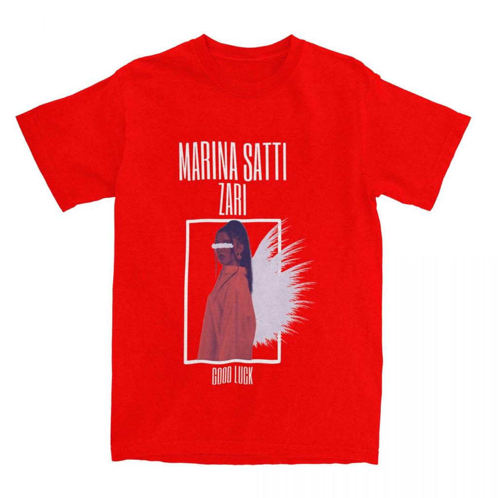 Summer Men Women's Greece Marina Satti Zari T Shirts Accessories Eurovision Song Contest Cotton T-shirt Clothes