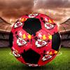 Kansas City Indoor Soccer Ball Colorful All Ages Size 5 Machine Stitched PVC Competition Ready Durable High-Bounce