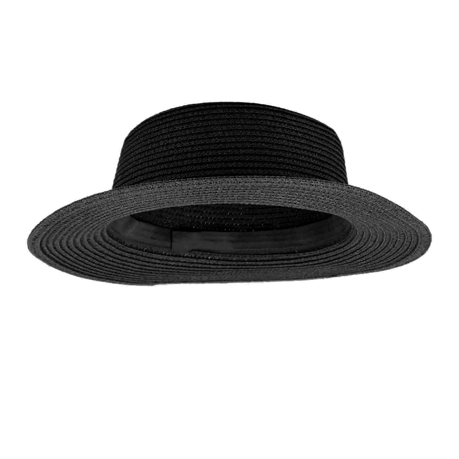 Мужская Женская Соломенная Шляпа для Путешествий Пляжная Солнцезащитная Шляпа Широкополая Соломенная Шляпа UPF 50+