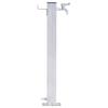 Vidaxl Garden Crane On Square Post, 100 Cm, Stainless Steel