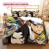 Naruto Classic Anime Bedding Set, Popular Series Bedroom Decoration, Versatile Household Gift.chl