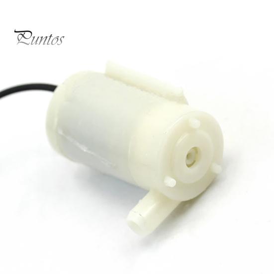 1Pc DC 2.5-6V Micro Submersible Water Pump Low Noise Motor for Fountain