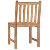 Vidaxl 7-Cz. Garden Furniture Set, Solid Teak Wood