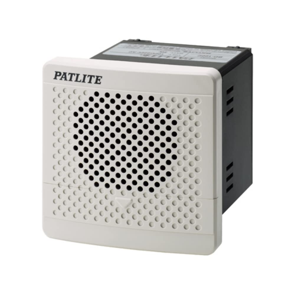 PATLITE Электронный звуковой сигнал, Сигнальный телефон BD-100AA-J, AC100В/AC220В, 80мм, Тип звука A, Светло-серый