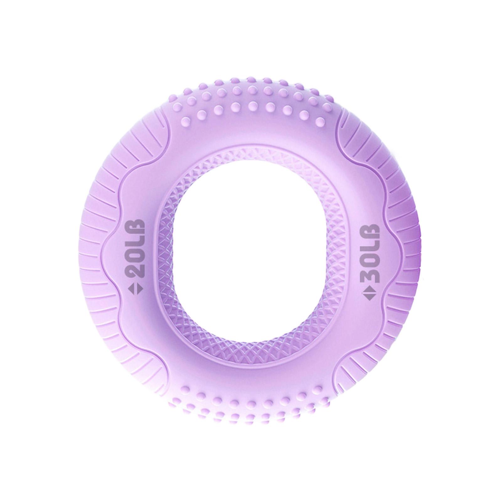 

Hand & Forearm Exerciser and Strengthener Silicone Hand Strengthener Grip Rings for Muscle Strengthening Training Tool фіолетовий