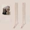 Knee-high Socks for Women, Autumn and Winter, Plush and Thickened Calf Socks, Winter Long Leg Solid Color Knee Protection Socks
