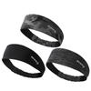 Sports Headband Sweatband Men's Ice Silk Breathable Basketball Running Outdoor Cycling Hair Fit D8E3