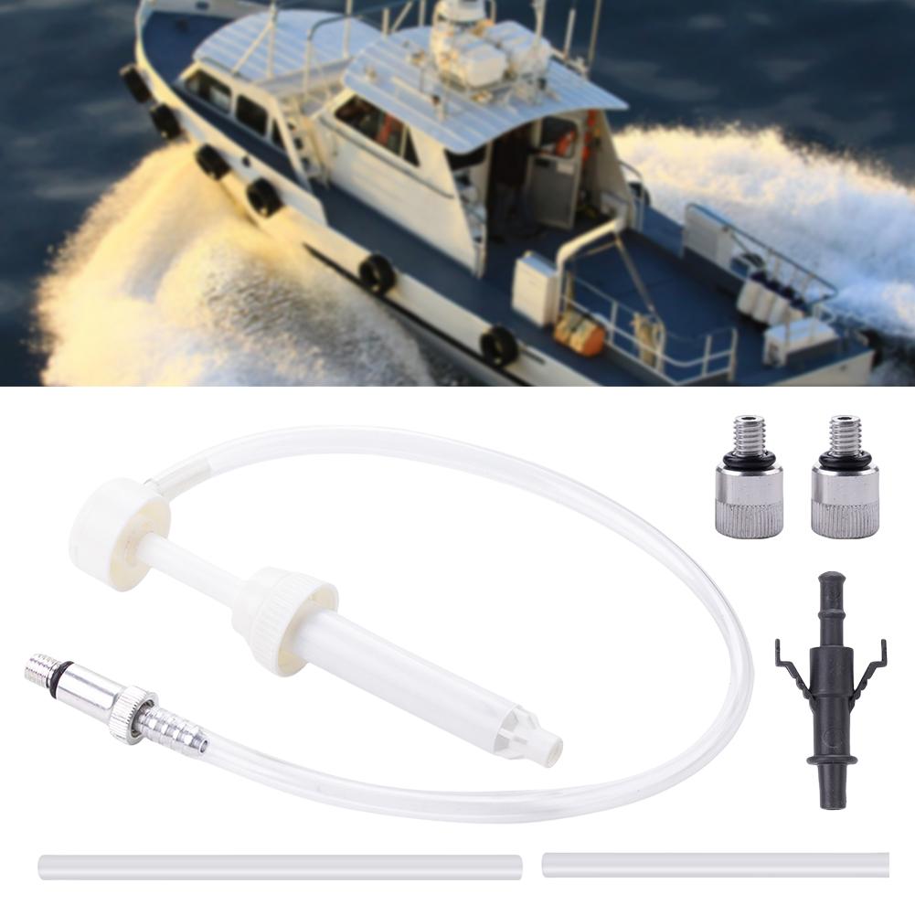 Gear Lube Pump with Metal Adapters Lower Unit Gear Oil Pump Lower Unit Oil Drain Tool Set for Marine Lower Unit Boat Gear Lube