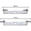 90mm Pendant Light Accessories Pendant Light Base Plate Ceiling Light Plate Light Plate 4-Pack Ceiling Light Bracket - RIpj