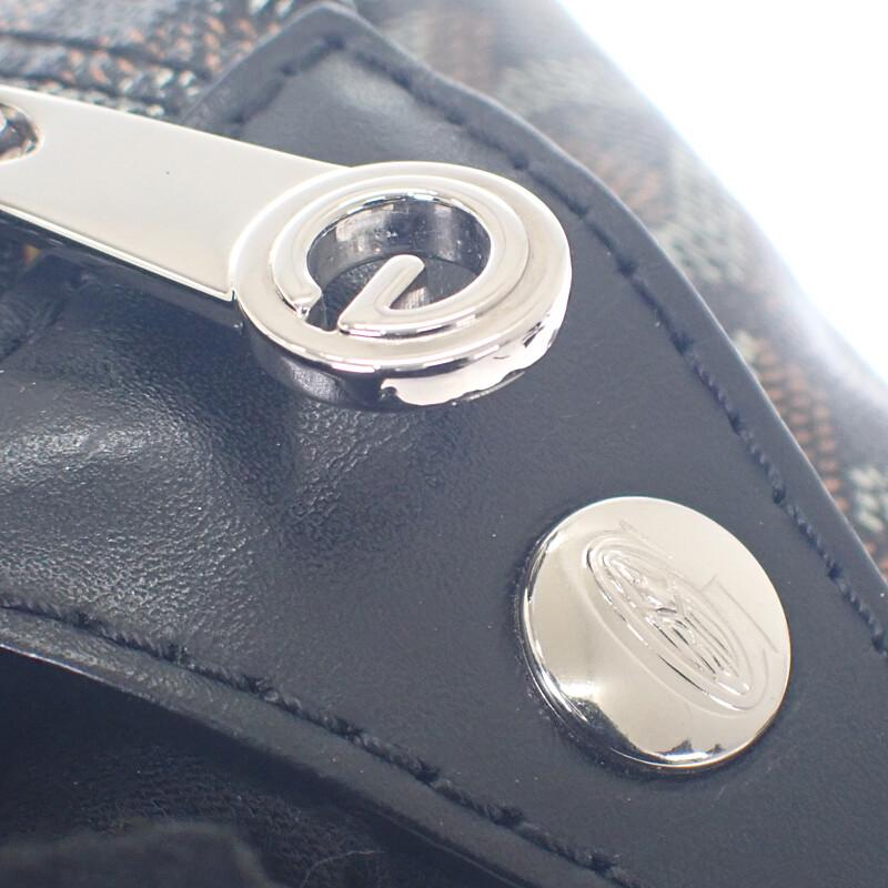 GOYARD  BOWLIN025TY01CL01P Handbag black PVC mens