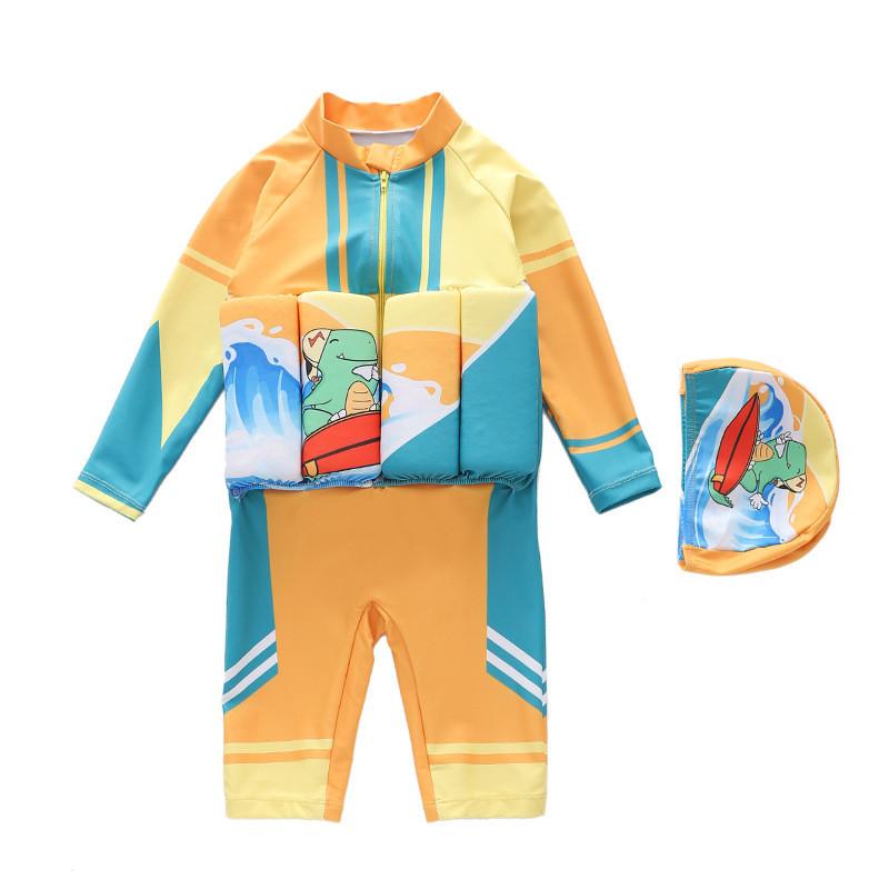 Kinder Haifisch Cartoon Schwimmweste aus Polyester für Schwimmen und Wassersport