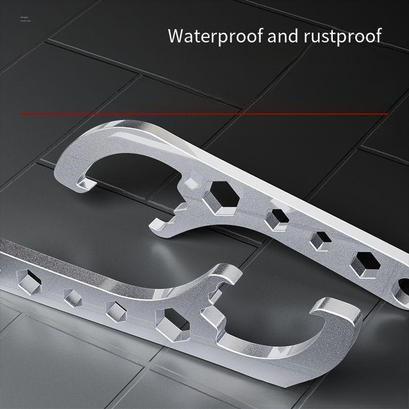 Portable Multi-Function Barrel Opener, Barrel Opener, Paint Barrel, Oil Barrel, Multi-Function Plastic Barrel Cover, Stainless Steel Wrench